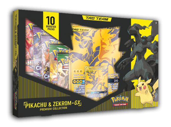 Pikachu & Zekrom-GX Premium Collection - Paladin Cards